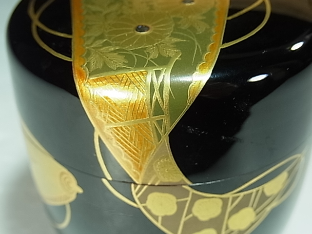 蒔絵師・西條一斎 巻物蒔絵大棗 共箱(棗)｜売買されたオークション情報