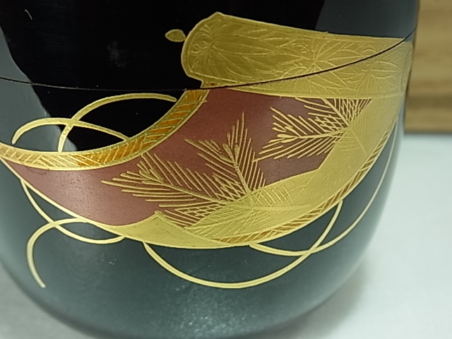 蒔絵師・西條一斎 巻物蒔絵大棗 共箱(棗)｜売買されたオークション情報
