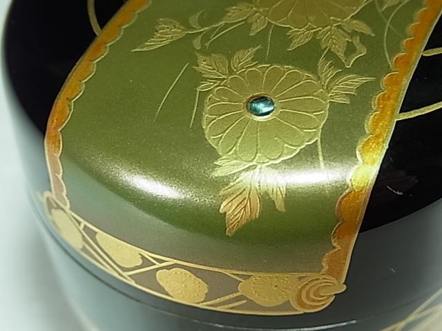 蒔絵師・西條一斎 巻物蒔絵大棗 共箱(棗)｜売買されたオークション情報