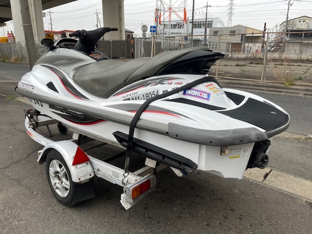 【軽トレーラー付き】ヤマハ マリンジェット / FX140 / US-YAMA3***C202/売り切り1円スタート♪土日引渡しok♪_6