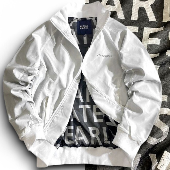 PEARLY GATES パーリーゲイツ 定価4万 防水透湿 ロゴ裏地 ストレッチ