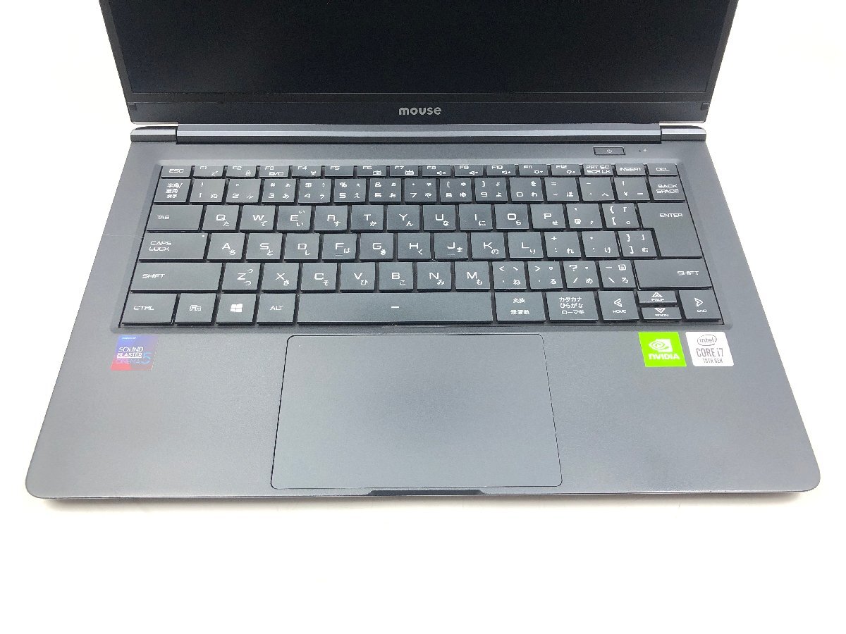 mouse マウスコンピューター DAIV ノートPC 14型 Win11Home i7 10510U 16GB SSD256GB NVIDIA GeForce MX250 19124N-CML 1円～ Y03098N_3