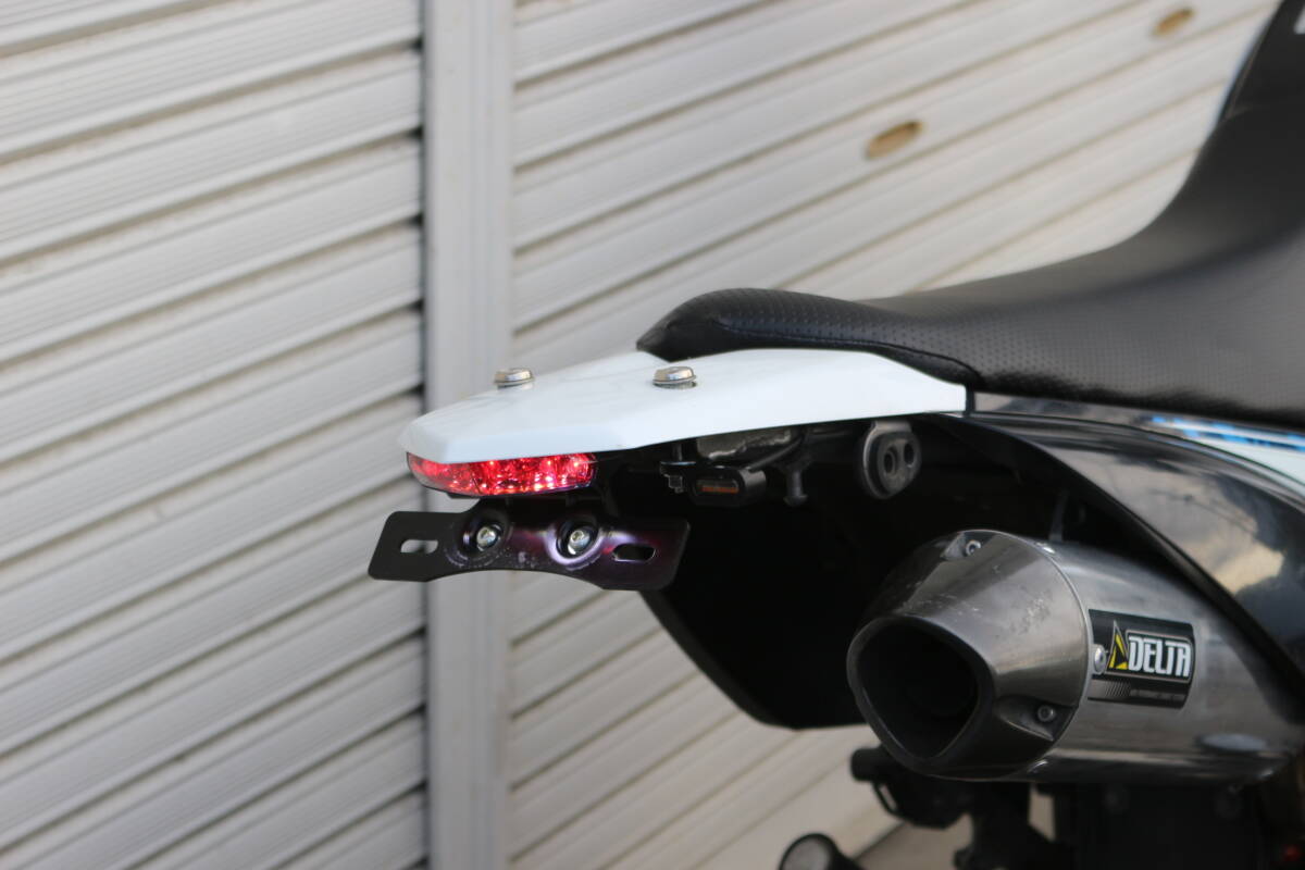 KAWASAKI Dトラッカー125(LX125D) DELTA ZETA カスタム ホワイト 神奈川県 税込み 即決 追加画像あり_10