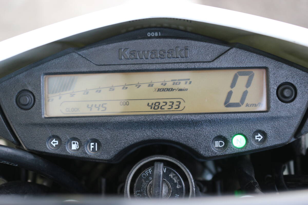 KAWASAKI Dトラッカー125(LX125D) DELTA ZETA カスタム ホワイト 神奈川県 税込み 即決 追加画像あり_3