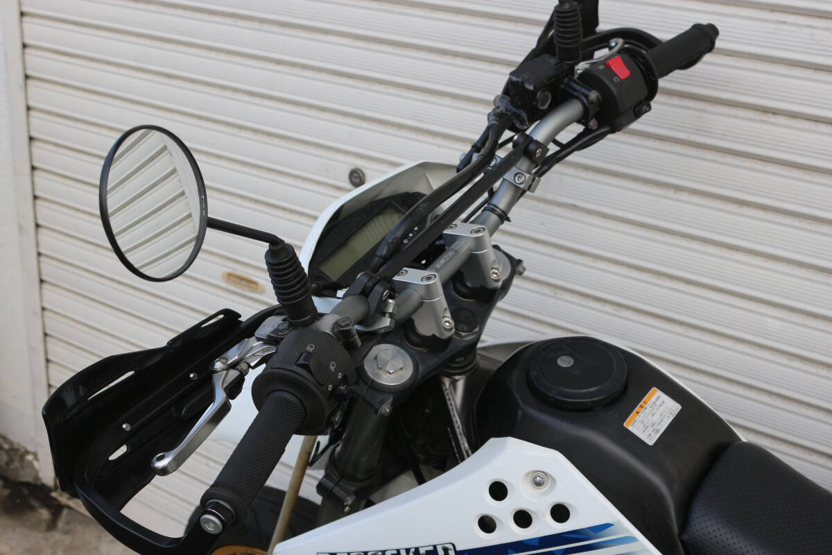 KAWASAKI Dトラッカー125(LX125D) DELTA ZETA カスタム ホワイト 神奈川県 税込み 即決 追加画像あり_4