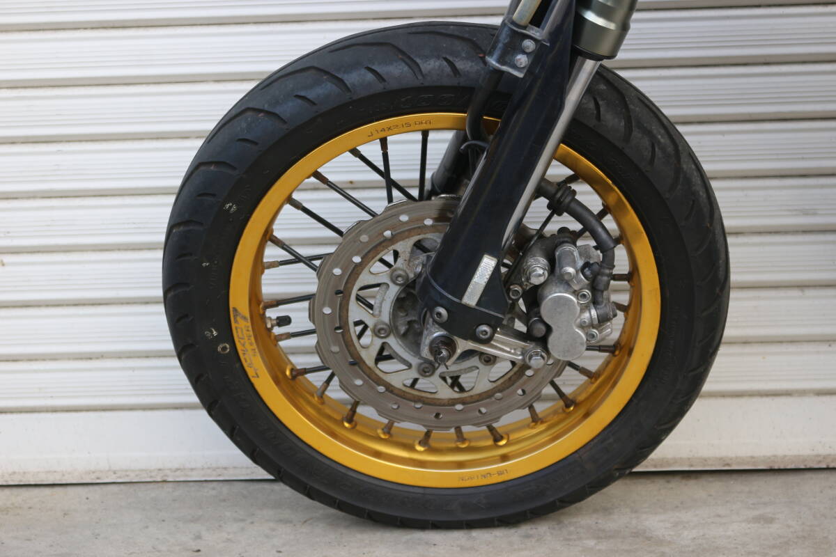 KAWASAKI Dトラッカー125(LX125D) DELTA ZETA カスタム ホワイト 神奈川県 税込み 即決 追加画像あり_5