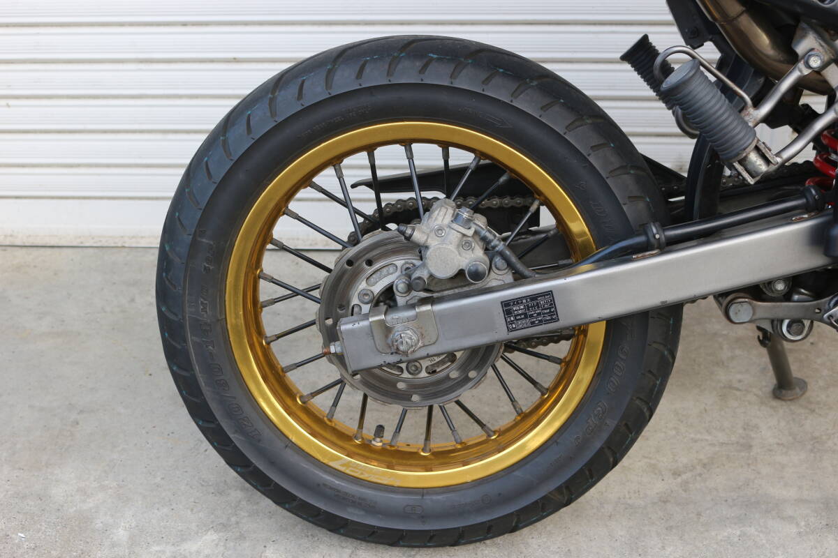 KAWASAKI Dトラッカー125(LX125D) DELTA ZETA カスタム ホワイト 神奈川県 税込み 即決 追加画像あり_6