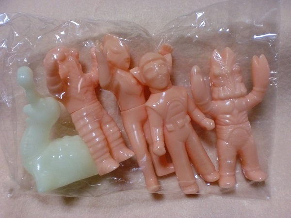 M1号　福袋　ミニ怪獣　5体セット