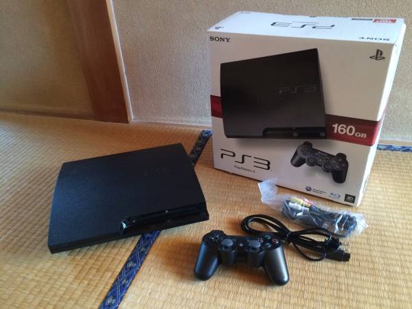 中古 PS3 CECH-3000A チャコール・ブラック