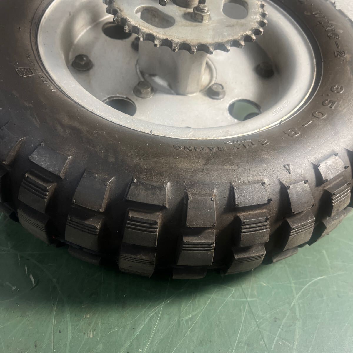 R-983☆100サイズ　モンキー 4L Z50J HONDA ホンダ　リアホイール　リアタイヤ　ゴリラ_3