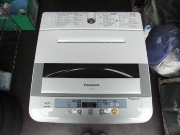 ☆中古 Panasonic パナソニック 4.5kg 全自動洗濯機 NA-F45B3 13