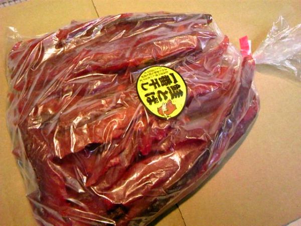 北海道　「ソフト鮭とば　一番干し」　1kg