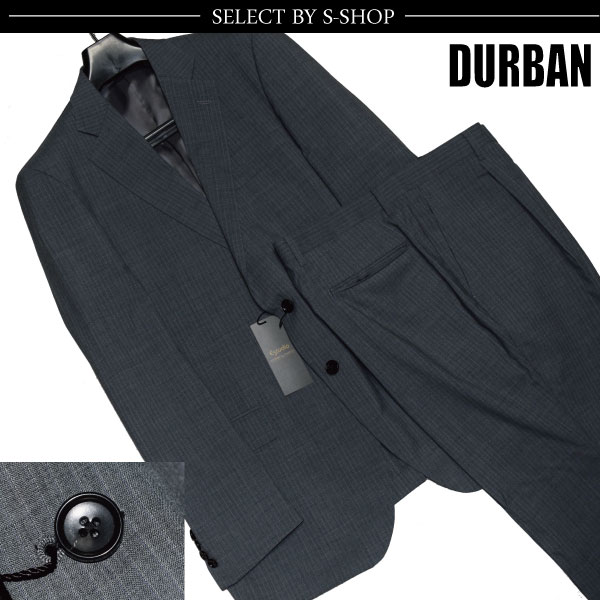 ◆ダーバン◆春夏 定価4.9万円 Italian Straipe グレースーツAB7