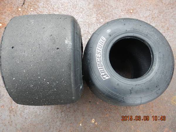 ブリヂストンＳＬ０７タイヤ　1レース落ち