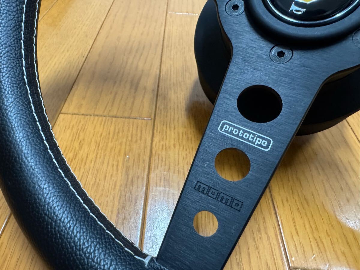 jb23 ジムニー　10型　ボス付　モモ　ステアリング_3