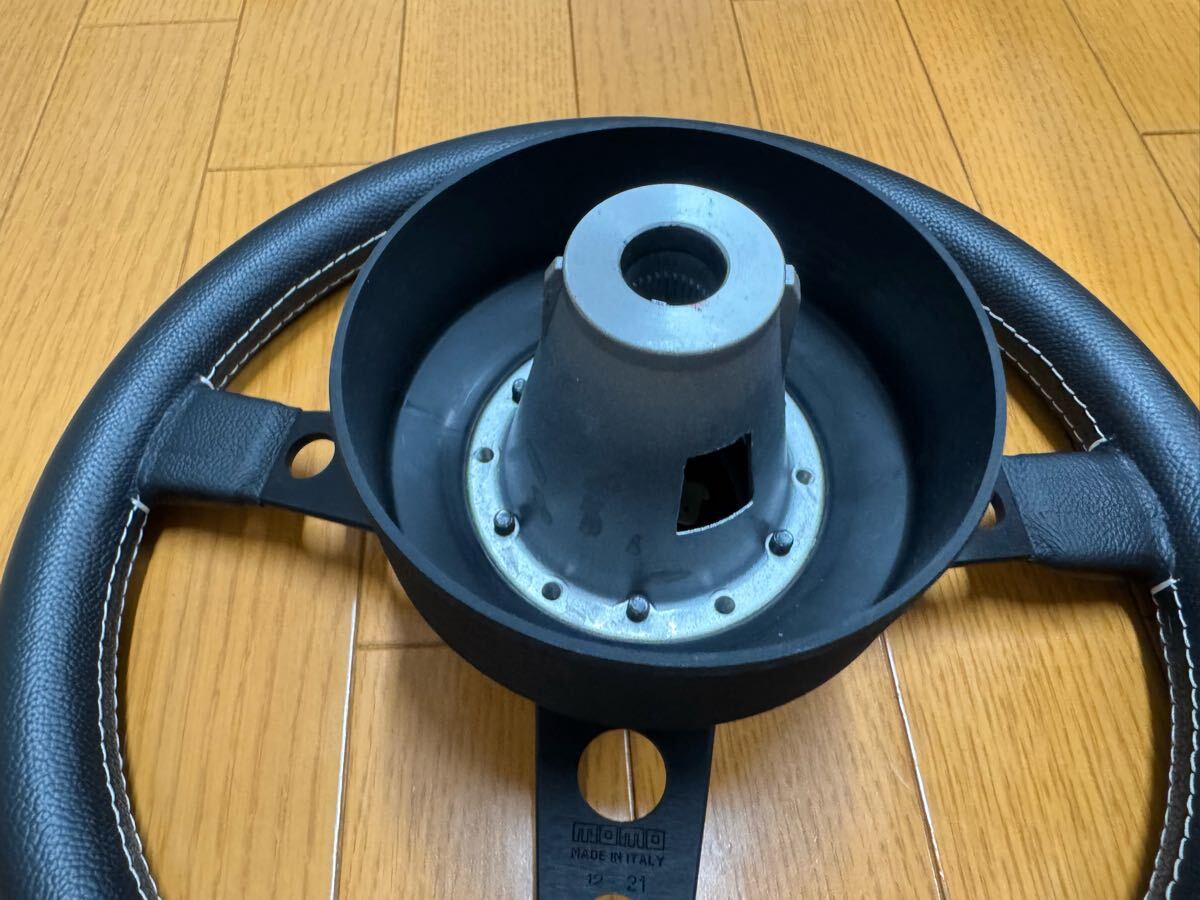 jb23 ジムニー　10型　ボス付　モモ　ステアリング_5