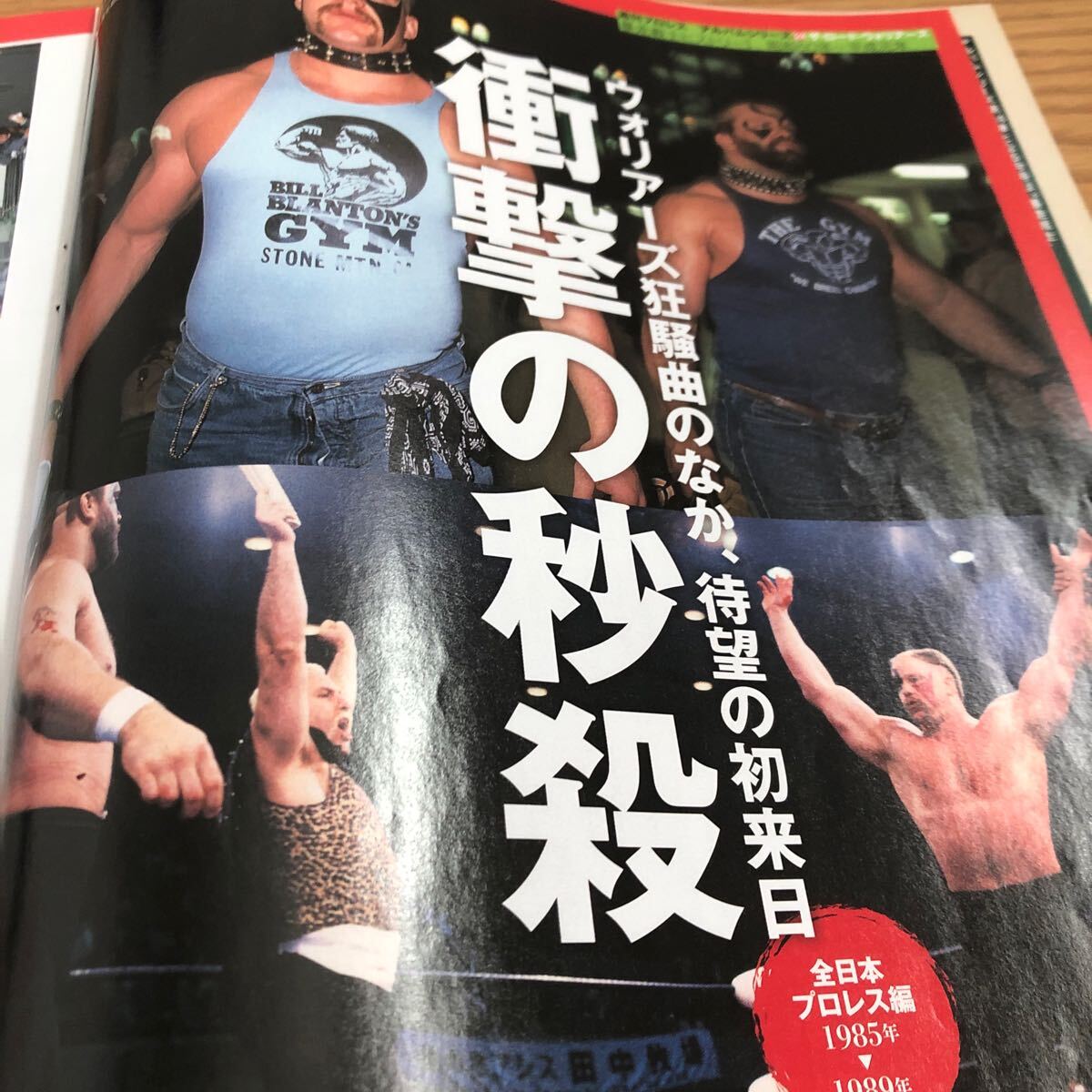 ザロードウォリアーズ週刊プロレスミニアルバムWWE新日本全日本