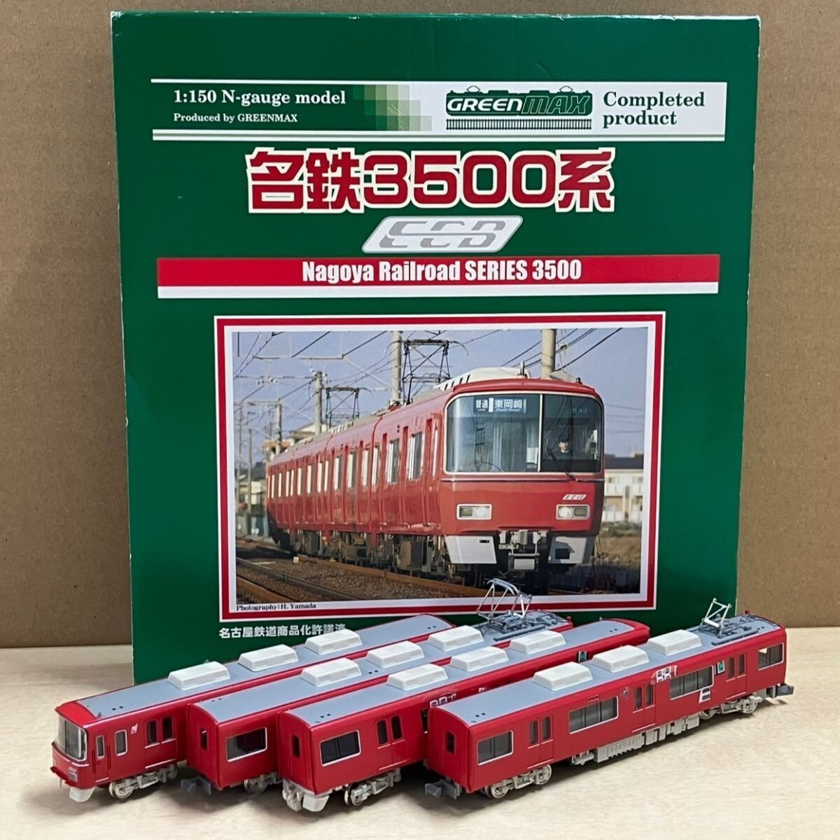 B620-NG9-456 GreenMax グリーンマックス Nゲージ車両 鉄道模型 名鉄