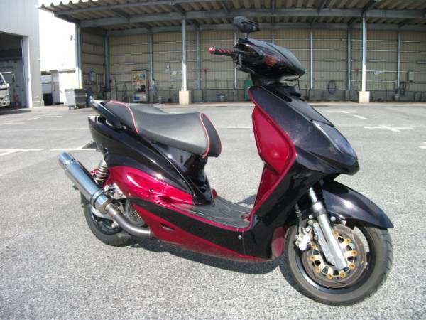 必見！　シグナスX 改！　メンテ済み！プロによるフレーク塗装！