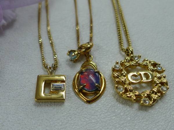 ◆ジバンシー ディオール オパールネックレス◆お洒落◆テP6697