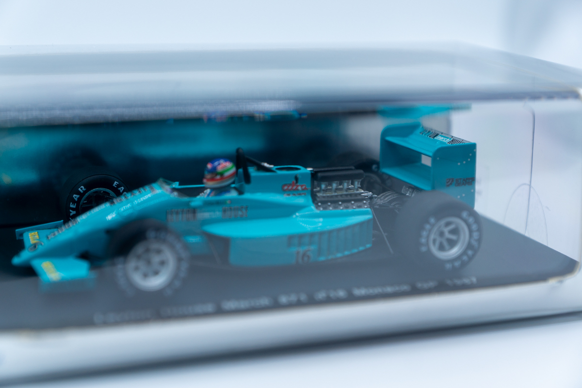 Miniature F1 Spark 1/43 Leyton House March 871, Ivan Capelli, GP Belgique 1987, Rare