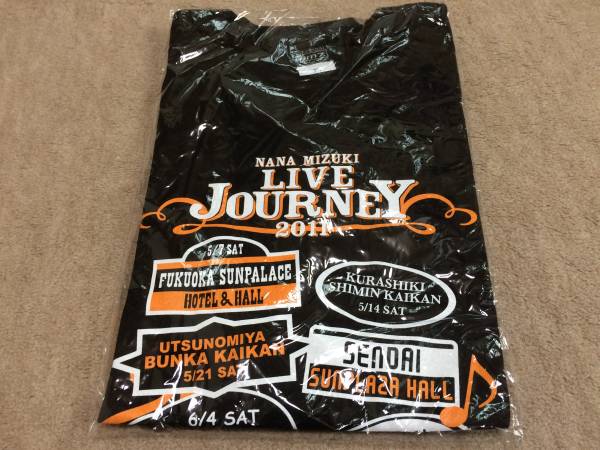 未開封 水樹奈々 ジャーニー Tシャツ XL JOURNEY