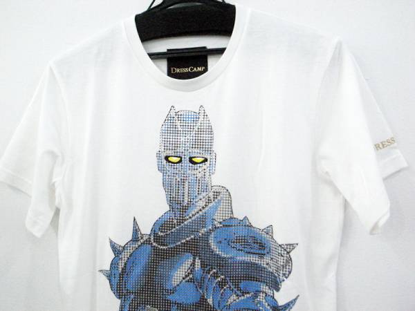 ドレスキャンプ ジョジョの奇妙な冒険 コラボ Tシャツ シルバーチャリオッツ ドレスキャンプ春夏コレクションにジョジョTシャツ DRESS CAMPドレス