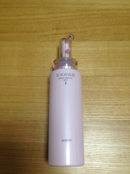 エクサージュモイストクリスタルミルク Ⅰ 未使用
