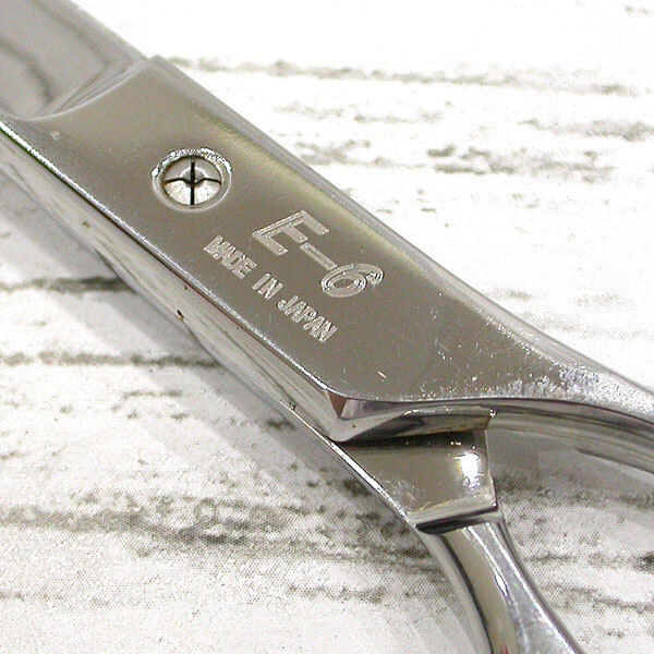 S4046 ☆ HIKARI 光 ヒカリ カットシザー E-6 約6.0インチ シザー はさみ ハサミ 美容師 理容師 プロ仕様 正規品 本物_8