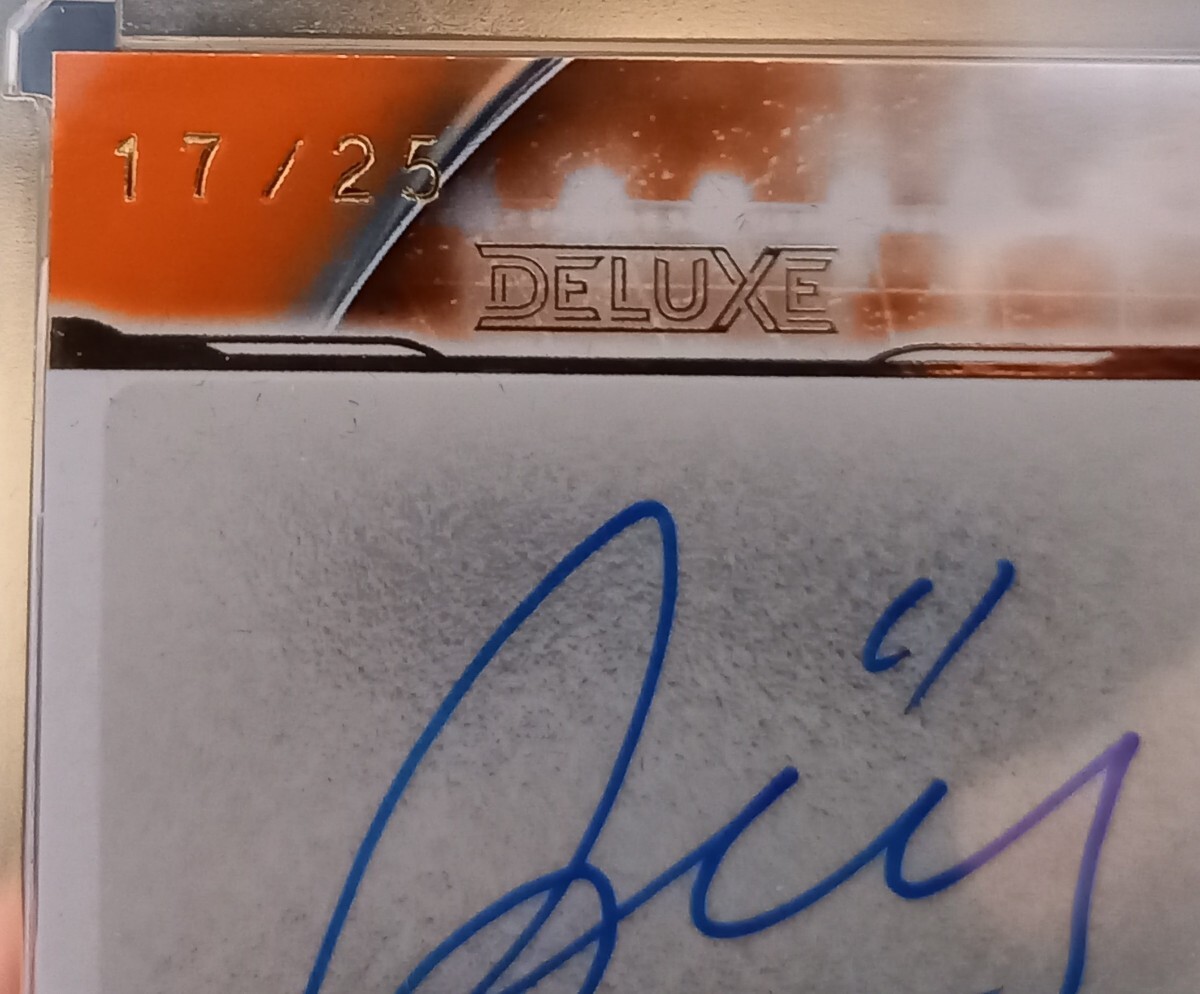 東京ヴェルディ 翁長聖 2024topps J.League DELUXE Autograph 25枚 