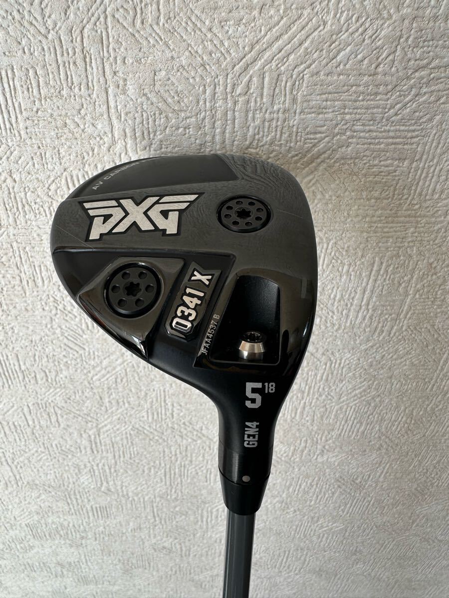 【希少】フェアウェイウッド5番　PXG GEN4 0341X FW #5 18° USフジクラ PRO2.0 6-R _1