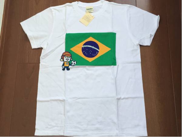 LAUNDRY ランドリー laundry サッカー ブラジル Tシャツ M