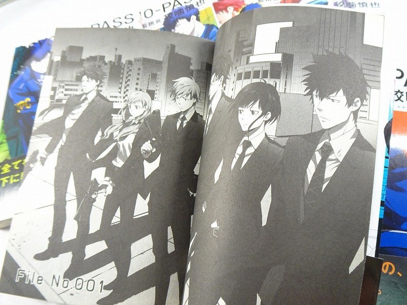全巻揃 初版 帯付】PSYCHO-PASS 監視官 狡噛慎也 全6巻/ サイコパス2