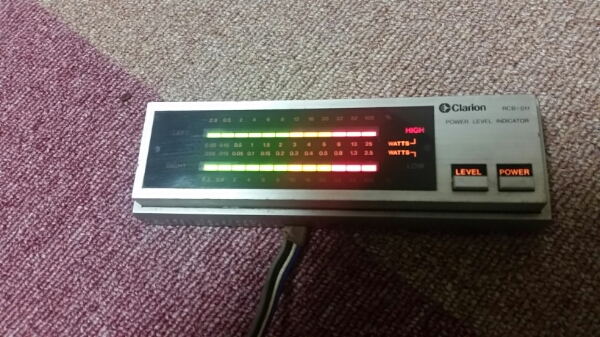 クラリオン インジケーター RCB-011 ロンサム 族車 旧車