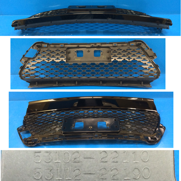 マークX GRX130 後期 G's バンパー ロア グリル 53102-22110