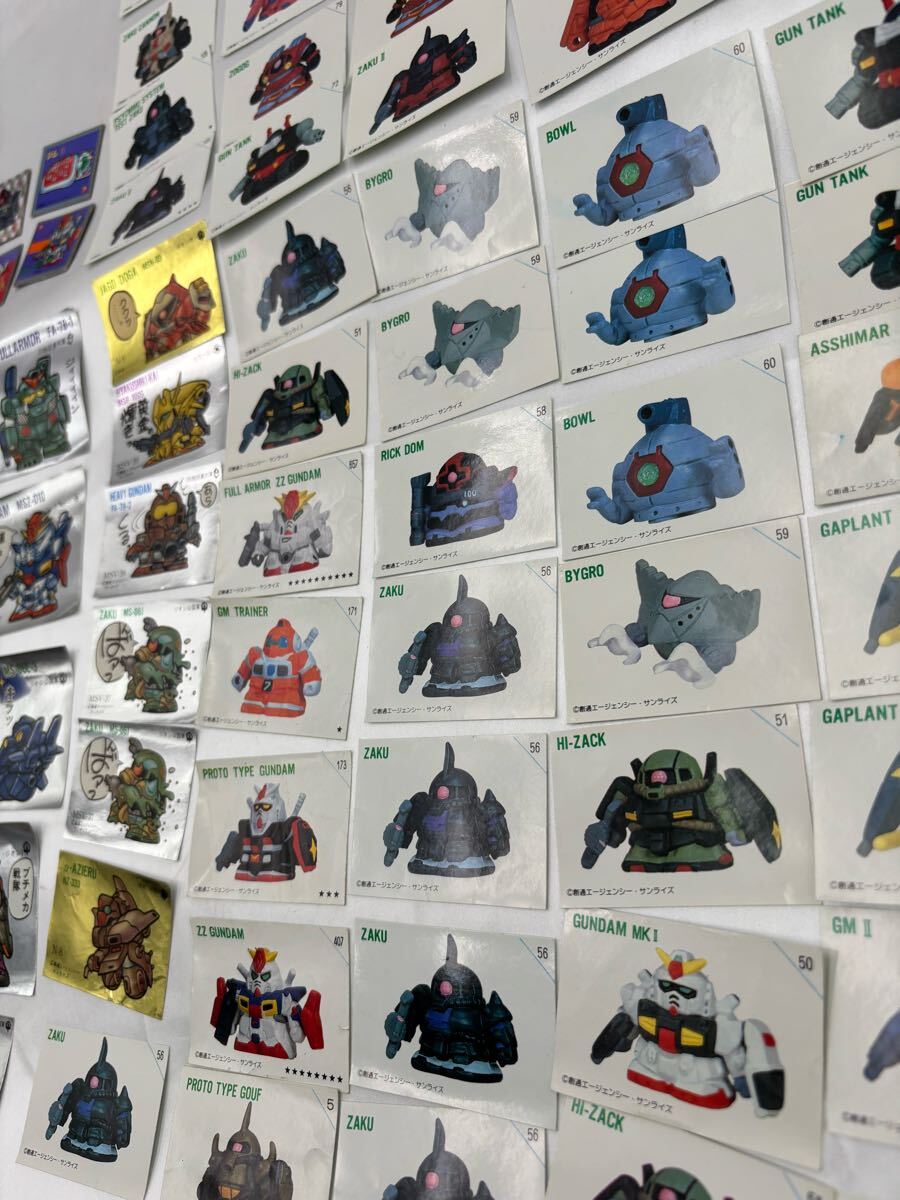 SDガンダム シール 昭和 レトロ ガチャガチャ ガン消し 当時物 シール