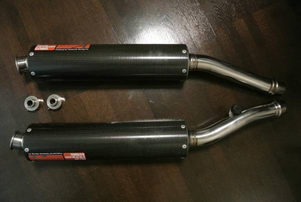 ZZR400用 ヤマモトレーシング スペックA スリップオンマフラー