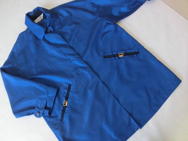 Christian Dior SPORTS・ディオール■デザインコート・青■M
