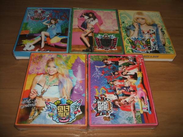 CD 少女時代 i got a boy 韓国盤10枚コンプリート
