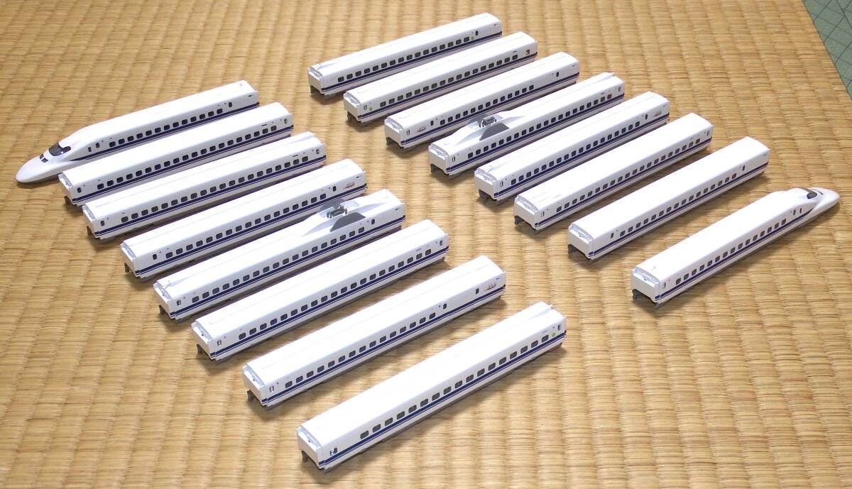 TOMIX JR 700-0系東海道・山陽新幹線（のぞみ）基本+増結 16両フル編成