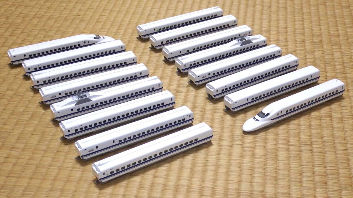 TOMIX JR 700-0系東海道・山陽新幹線（のぞみ）基本+増結 16両フル編成