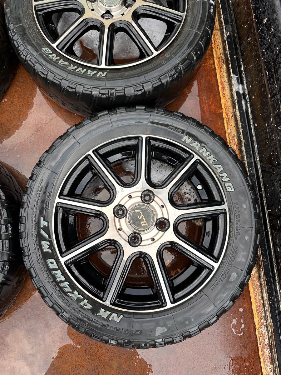 スズキ　エブリィ　BSJ ホイールタイヤセット　4本　タイヤサイズ165/65R14 PCD100_2