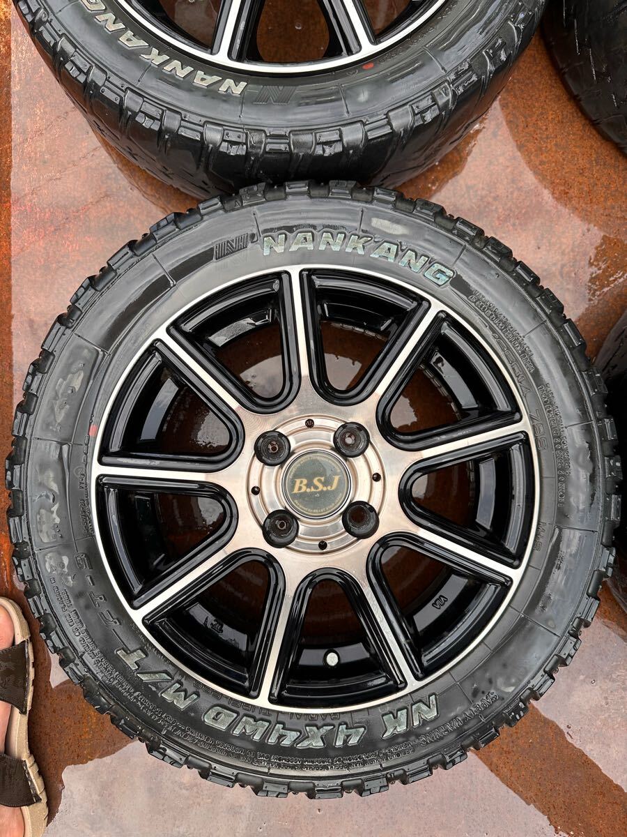 スズキ　エブリィ　BSJ ホイールタイヤセット　4本　タイヤサイズ165/65R14 PCD100_5
