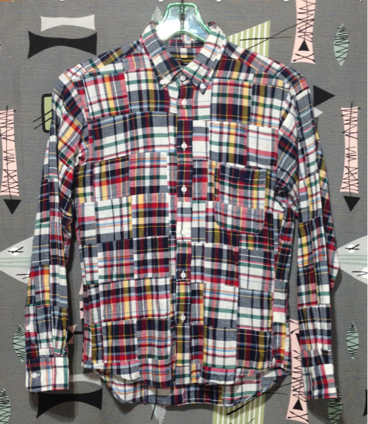 1000円！★美品★GOOGIES パッチワークB.Dシャツ！☆M FLATHEAD