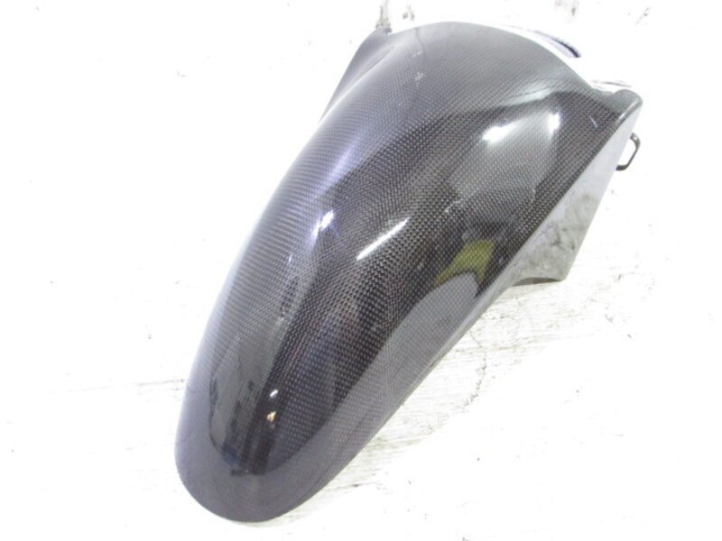 ZX-10 ZXT00B 大人気!! 社外製 カーボン フロントフェンダー 程度良好