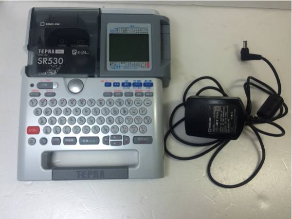 ■TEPRA■ラベルライター◆テプラPRO◆SR530◆ 通電動作確認済み