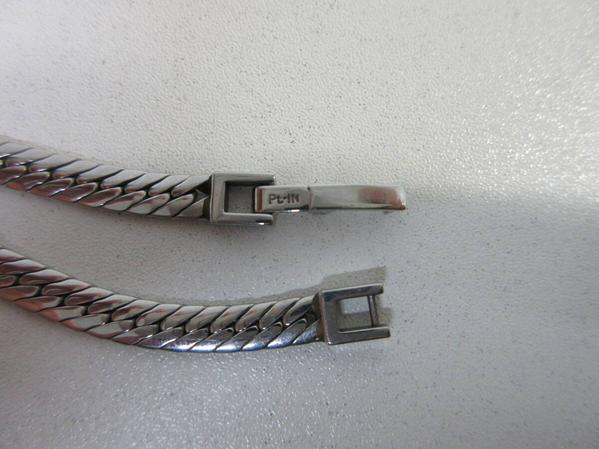 中古 ネックレス プレリュード 喜平 ゲルマニウム Pt IN アクセサリー