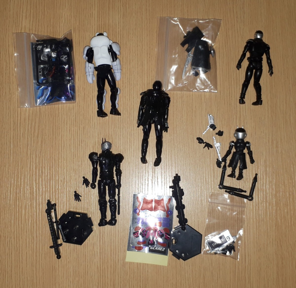 装動 仮面ライダー 中古品 ジャンク 送料込 SHODO 66アクション ガヴ ウィザード ギーツ セイバー_2