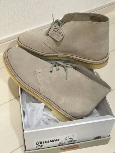 ★新品★クラークス オリジナルス デザートブーツ サンド UK8