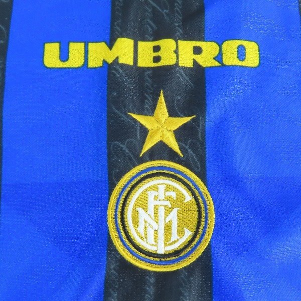 インテル 96/97 アンブロ ユニフォーム L ☆UMBRO/アンブロ INTEL/インテル 96/97 ホーム レプリカユニフォーム